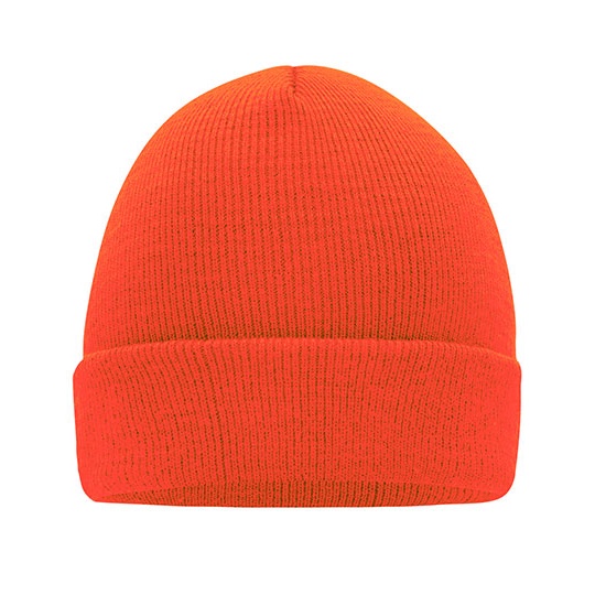 Czapka Dwuwarstwowa Dzianinowa MB7500 - Bright Orange
