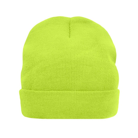 Czapka Dzianinowa Uniwersalna MB7551 - Neon Yellow