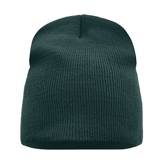 Czapka Dzianinowa Dwuwarstwowa MB7580 - Dark Green