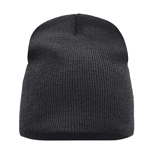 Czapka Dzianinowa Dwuwarstwowa MB7580 - Grey Melange