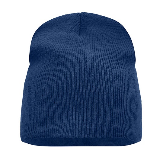 Czapka Dzianinowa Dwuwarstwowa MB7580 - Navy