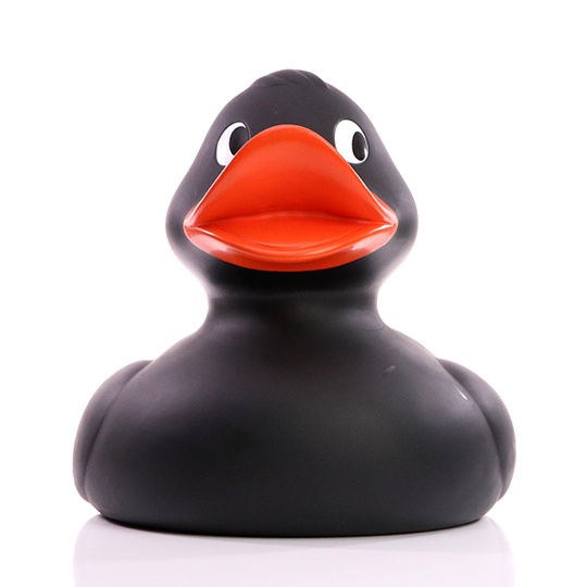 Kaczuszka Kapielowa Gumowa PVC MBW131051 - Black