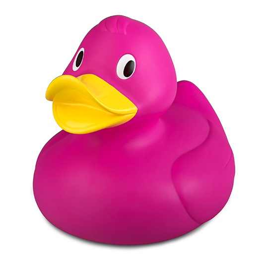 Kaczuszka Kapielowa Gumowa PVC MBW131051 - Pink