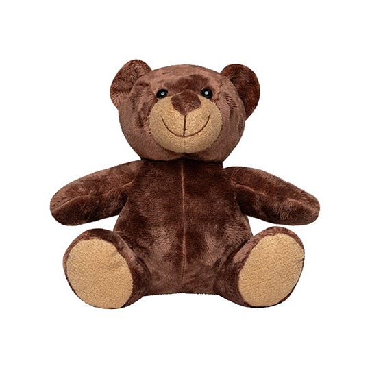 Pluszowy Mis Siedzacy Miekki MBW160067 - Dark Brown