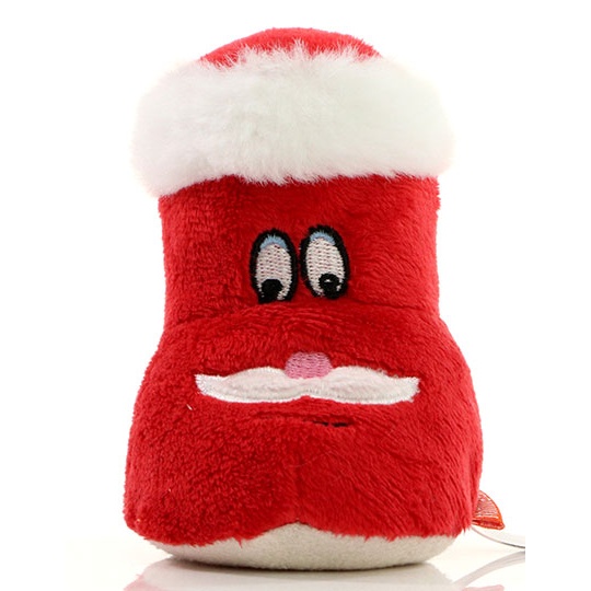 Świąteczna maskotka z mikrofibrą MBW160450 - Red