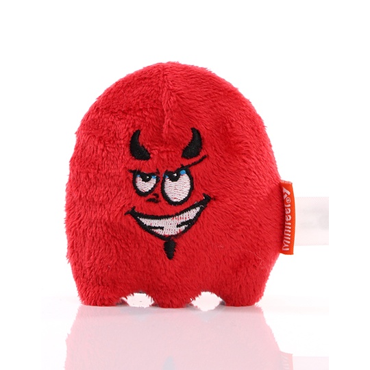 Antystresowa pluszowa maskotka z mikrofibrą MBW160939 - Red