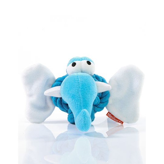 Zabawka dla psa sznurowany słoń MBW170022 - Blue