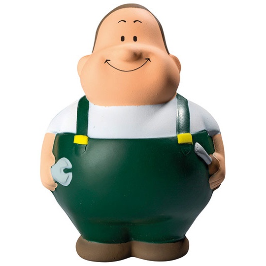 Figurka antystresowa Worker Bert MBW24255 - Zielona