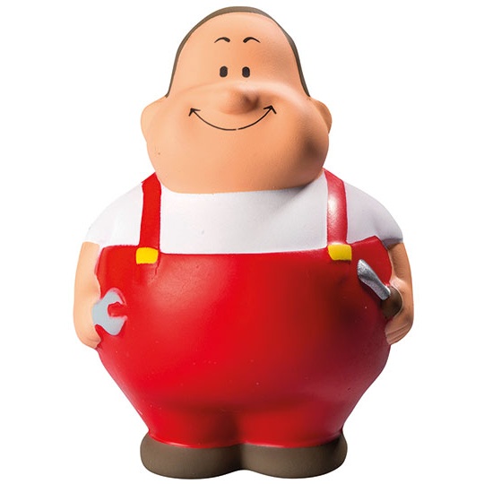 Figurka antystresowa Worker Bert MBW24266 - Czerwona