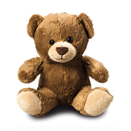 Pluszowy Mis Siedzacy Miekki Plusz MBW60656 - Dark Brown