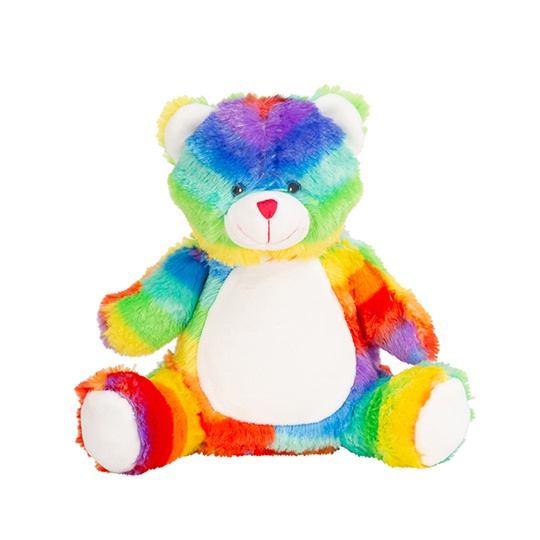Maskotka Pluszowa Poliester MM060 - Bear Rainbow