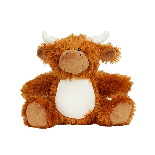 Maskotka Pluszowa Poliester MM060 - Highland Cow Brown