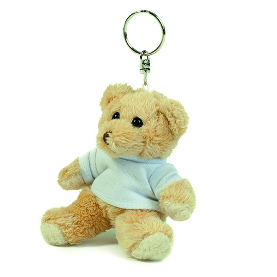 Brelok z pluszowym misiem MM23K - Light Brown