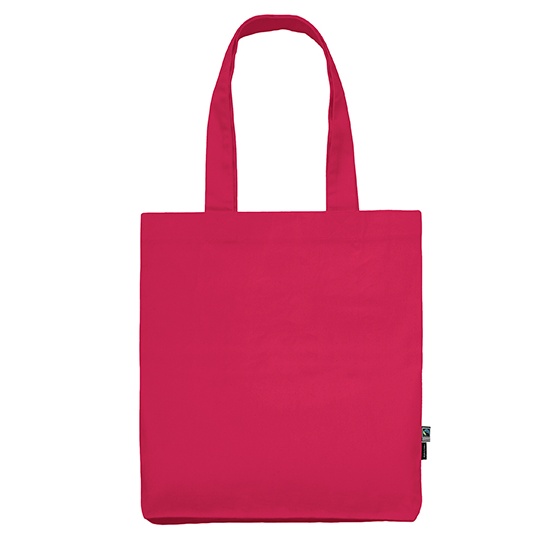 Torba Bawelniana Organiczna Diagonalna NE90003 - Pink