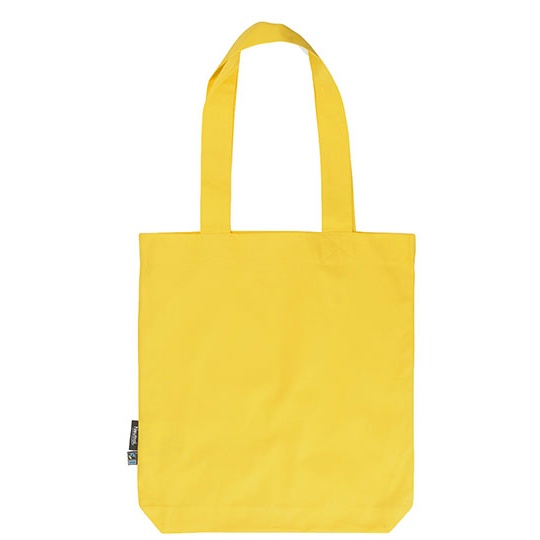 Torba Bawelniana Organiczna Diagonalna NE90003 - Yellow