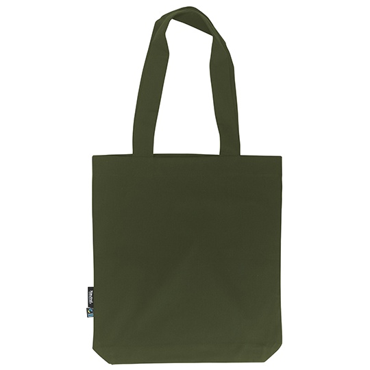 Torba Bawelniana Organiczna Diagonalna NE90003 - Military