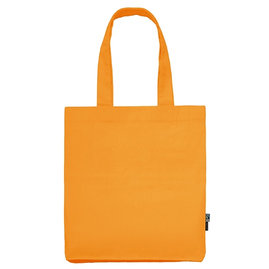 Torba Bawelniana Organiczna Diagonalna NE90003 - Okay Orange