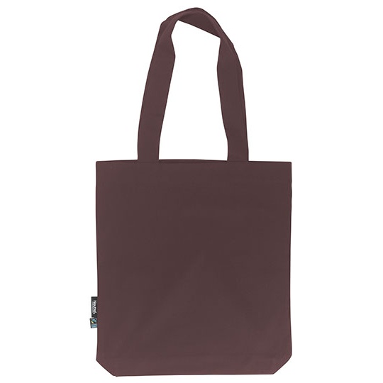 Torba Bawelniana Organiczna Diagonalna NE90003 - Brown