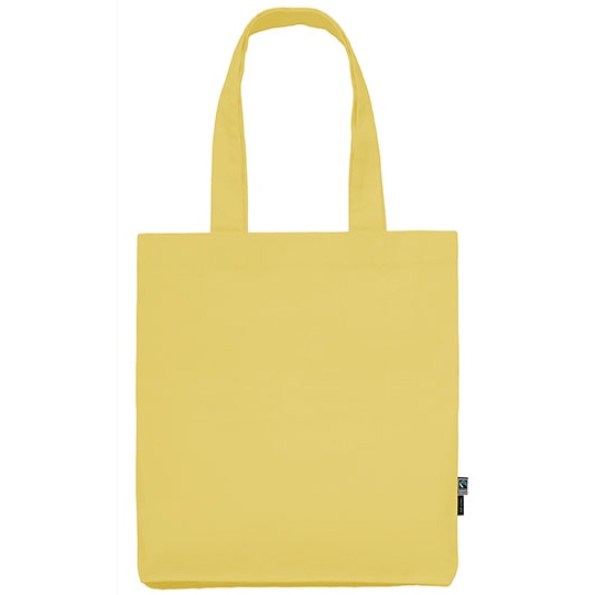 Torba Bawelniana Organiczna Diagonalna NE90003 - Dusty Yellow