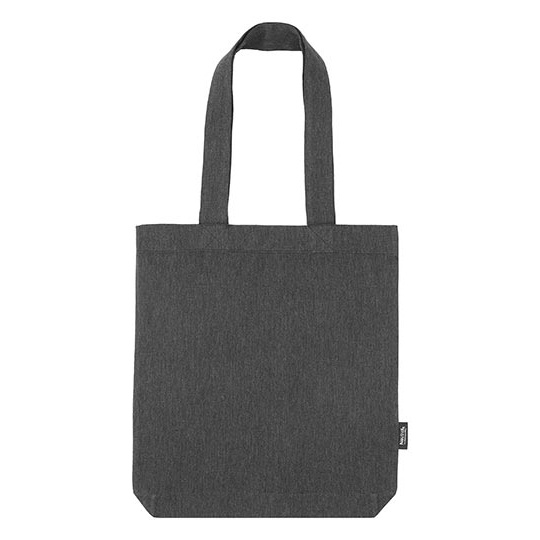 Torba z diagonalu NE90003R - Black Melange