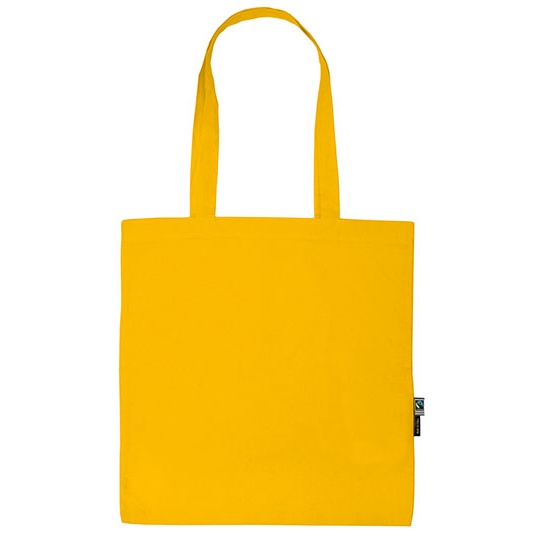 Torba Klasyczna Bawelna Fairtrade Ekologiczna NE90014 - Yellow