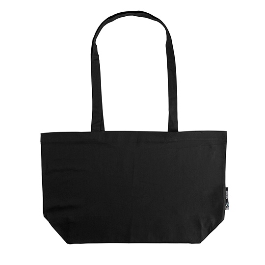 Torba Bawelniana z Klinem Fairtrade NE90015 - Black