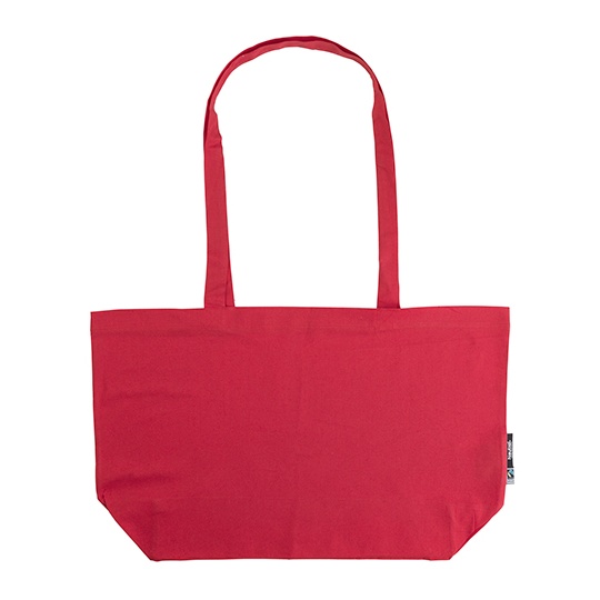 Torba Bawelniana z Klinem Fairtrade NE90015 - Red