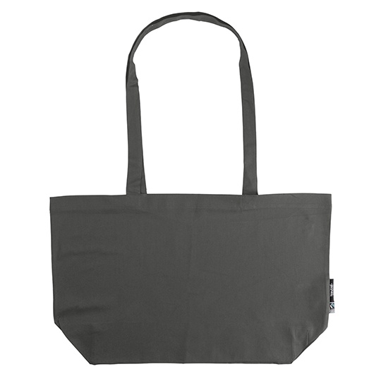 Torba Bawelniana z Klinem Fairtrade NE90015 - Charcoal