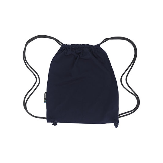 Worek Gimnastyczny Bawelniany Fairtrade NE90020 - Navy