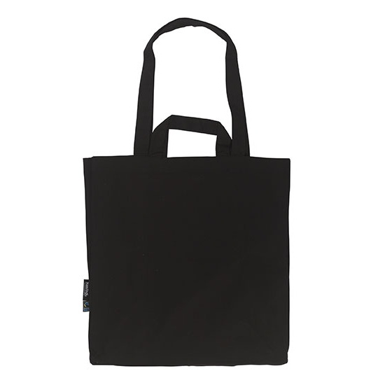 Torba Diagonalna Bawelna Fairtrade NE90030 - Black