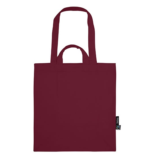 Torba Diagonalna Bawelna Fairtrade NE90030 - Bordeaux