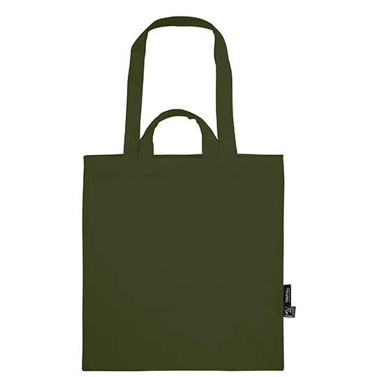 Torba Diagonalna Bawelna Fairtrade NE90030 - Military