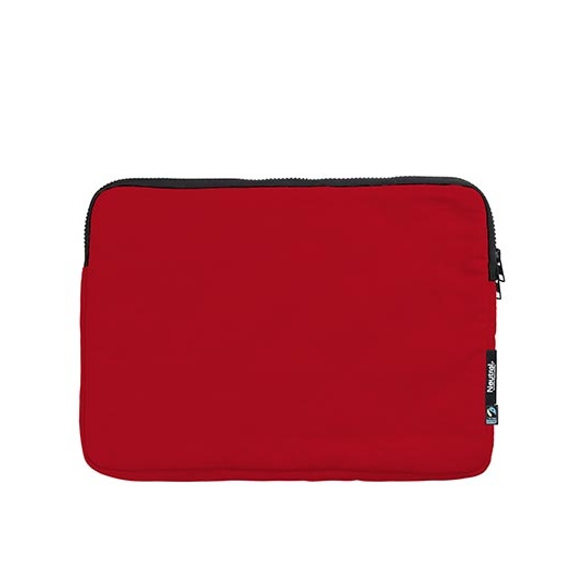 Torba na Laptopa 13 cali Bawełniana Organiczna NE90040 - Red