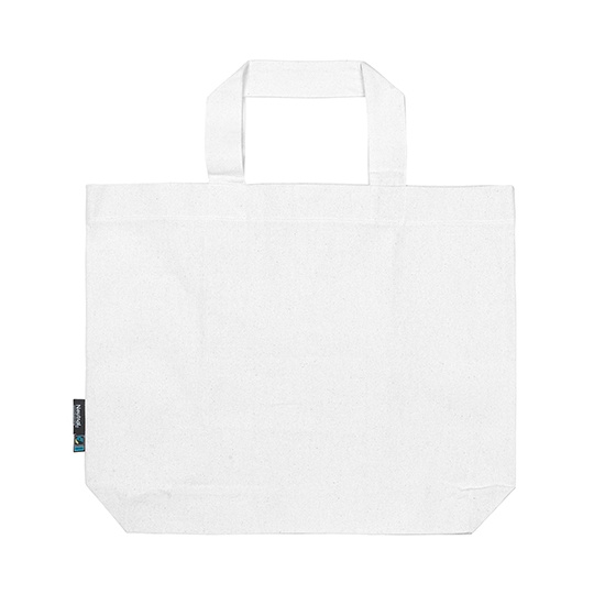 Torba bawelniana Panama z kieszenia NE90051 - White