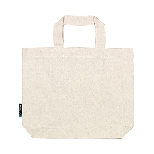 Torba bawełniana Panama z kieszenią NE90051 - Nature