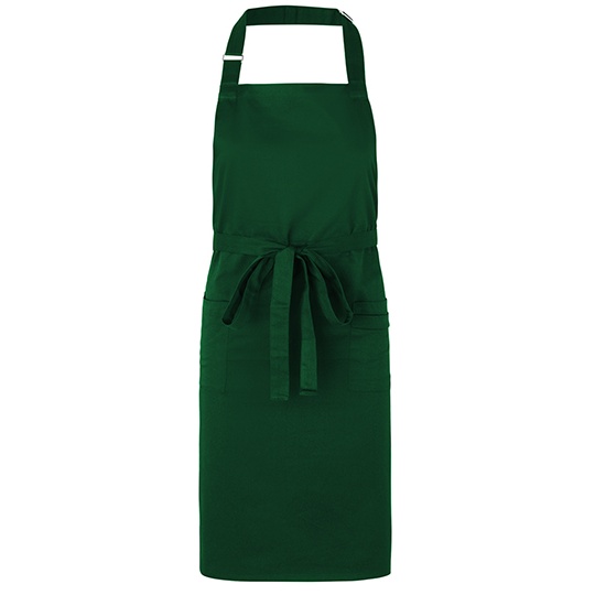 Fartuch kelnerski z kieszeniami NE92020 - Bottle Green