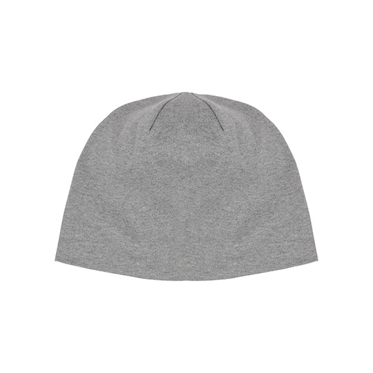Czapka Klasyczna Bawelna Organiczna Fairtrade Interlock NE93051 - Sport Grey