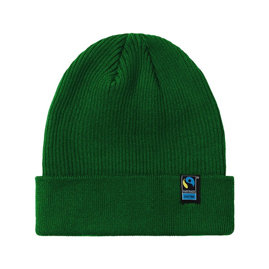 Czapka Beanie Bawelna Fairtrade NE93056 - Bottle Green