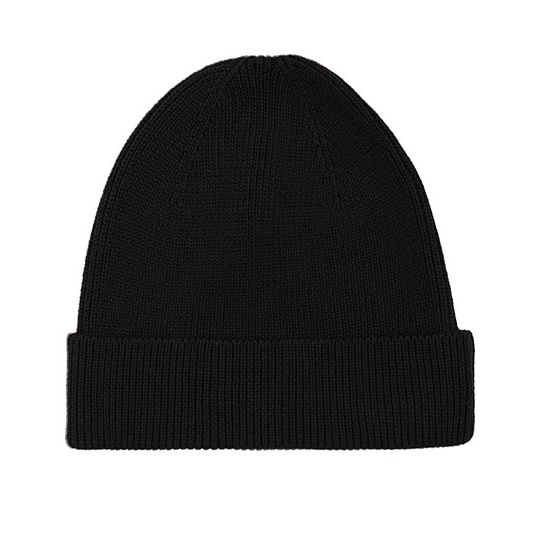 Czapka Beanie Bawełna Organiczna Fairtrade NE93057 - Black