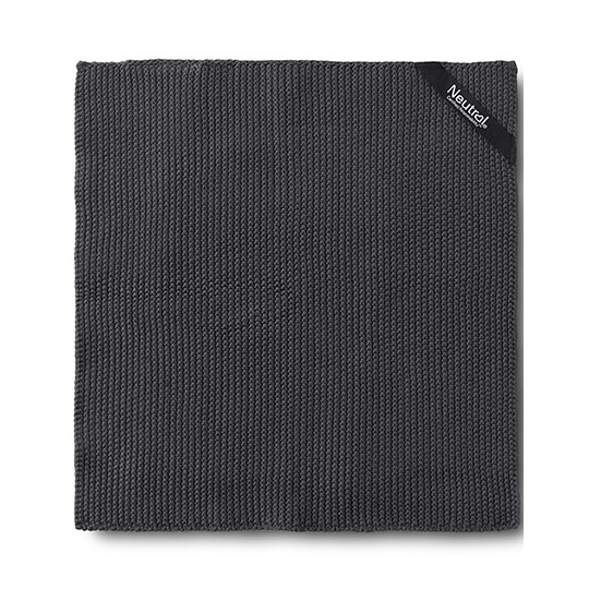 Ścierki kuchenne prążkowane bawełniane NE95011 - Charcoal