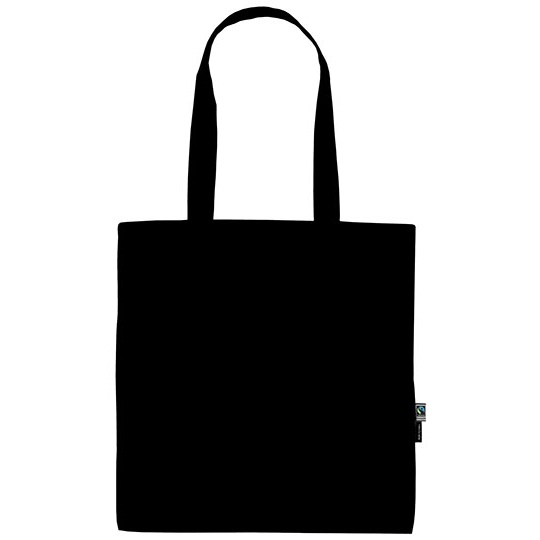 Torba bawelniana z dlugimi uchwytami NET90014 - Black