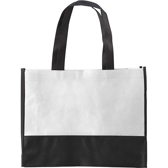 Torba na Zakupy Nietkana z Klapka Boczna NT0971 - White