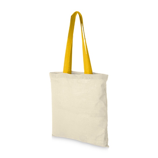 Torba bawełniana NT110N - Natural & Yellow