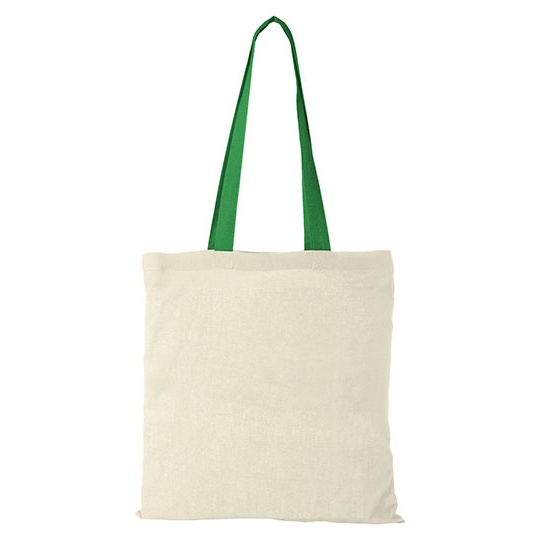 Torba Standardowa Bawelniana NT110N - Natural & Bright Green