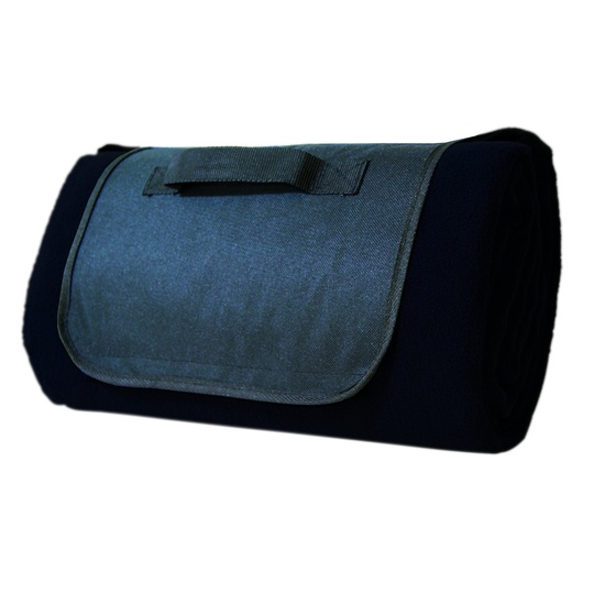 Skladany koc z uchwytem NT1512 - Black