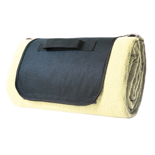 Skladany koc z uchwytem NT1512 - Sand