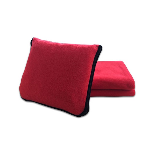 Zestaw Koc i Poduszka 2 w 1 - NT1519 - Red