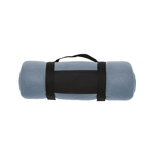 Koc polarowy z paskiem NT1761 - Grey