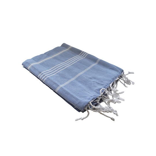 Ręcznik hamam paskowany NT2022 - Blue