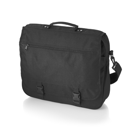 Torba Konferencyjna Messenger Poliester NT335N - Black & Black
